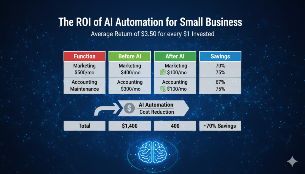 AI automation for small business latest 2025