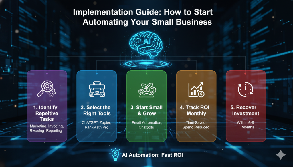 AI automation for small business latest 2025