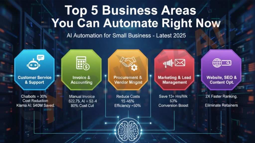AI automation for small business latest 2025